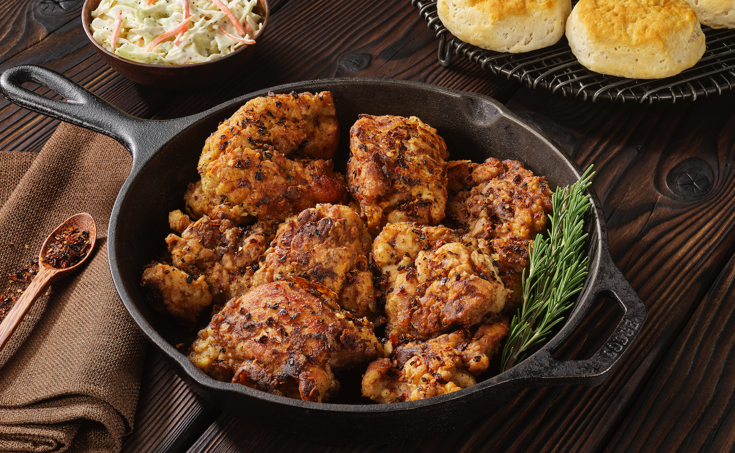Recipe of the week: Skillet Fried Chicken It doesn't get any more southern  than fried chicken, buttermilk, and a Carolina Cooker Cast Iron…