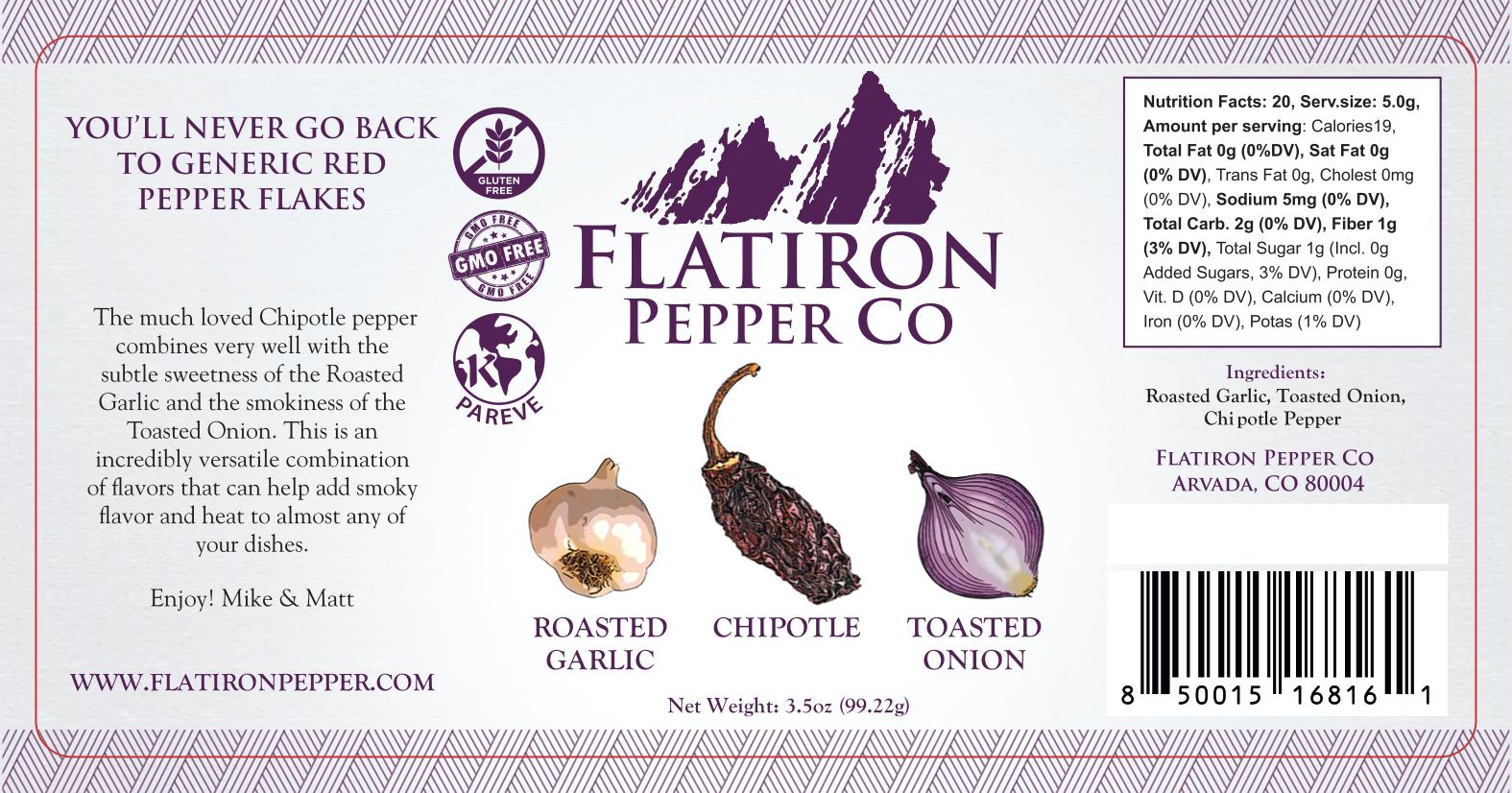 5 Bundle - Chipotle - Roasted Garlic - Toasted Onion