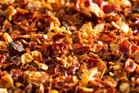 close up pepper flakes