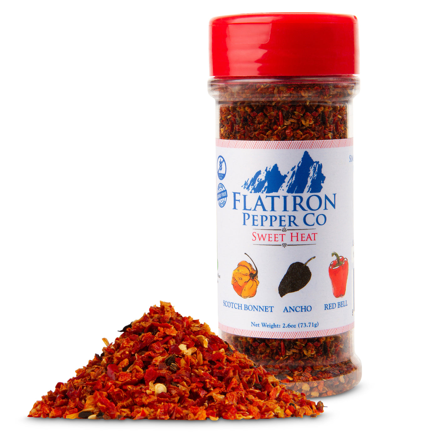 Sweet Heat Pepper Flake Pile